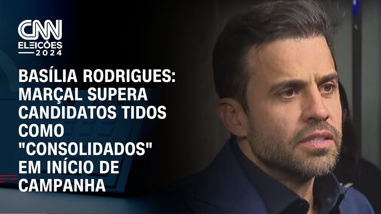 Basília: Marçal supera candidatos tidos como "consolidados" em início de campanha | AGORA CNN