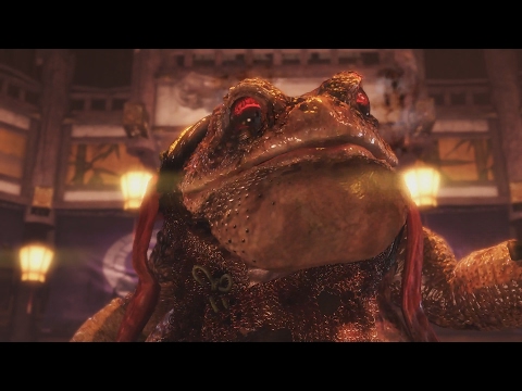 Nioh Giant Toad Boss Fight (PS4 Pro)