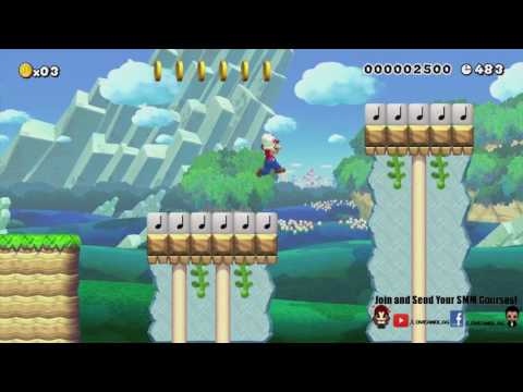 Mole Bounce Plains EASY (Super Mario Maker)