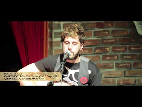 CANTERVILLE - Botas locas (Sui Géneris COVER) - HD