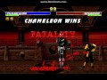 MKTX MUGEN Triborg Cyber Chameleon Ball Cut On All Characters