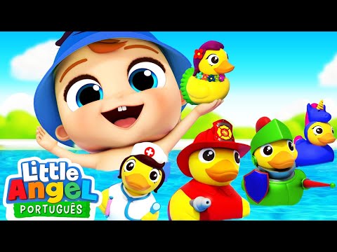 Joãozinho e os 10 Patinhos! | Canal do Joãozinho - Little Angel Português
