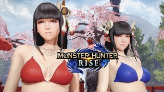 [MHR] 泳裝火芽與水藝