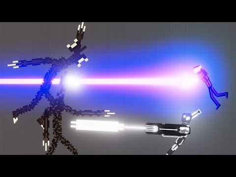 TECH DROIDS MOD: Tech Droids vs Siren Heads in People Playground - People Playground 1.21.3