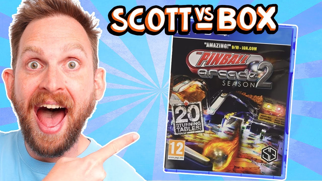 The Pinball Arcade Season 2 Playstation 4 Video Game Unboxing