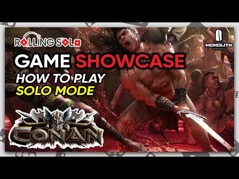 Conan: The Board Game | Solo Playthrough | How To Play | The Wrath of Anu