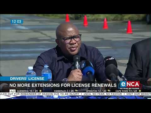 No more extensions for license renewals