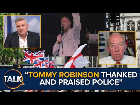 “Tommy Robinson Thanked And Praised Police” | Demonstrators March Demanding Sir Mark Rowley Resigns