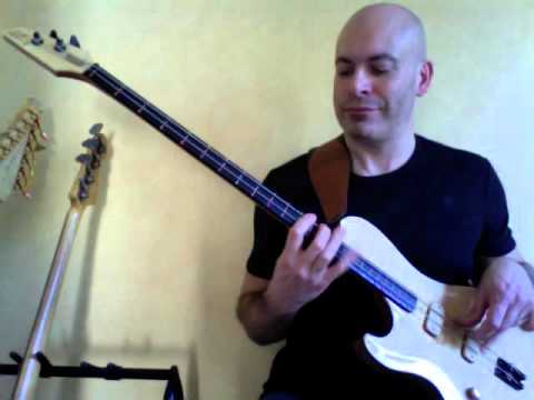Yves Carbonne ~ "Donna Lee" on a 2-string bass