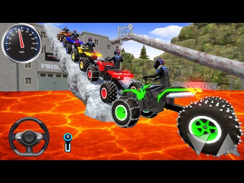 Impossible Dirt Quad Bikes Racing Game #2 - Extreme Motocross ATV Bike Stunts - Android IOS Gameplay