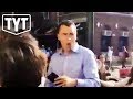 Right Winger Gets Drinks Thrown At Him