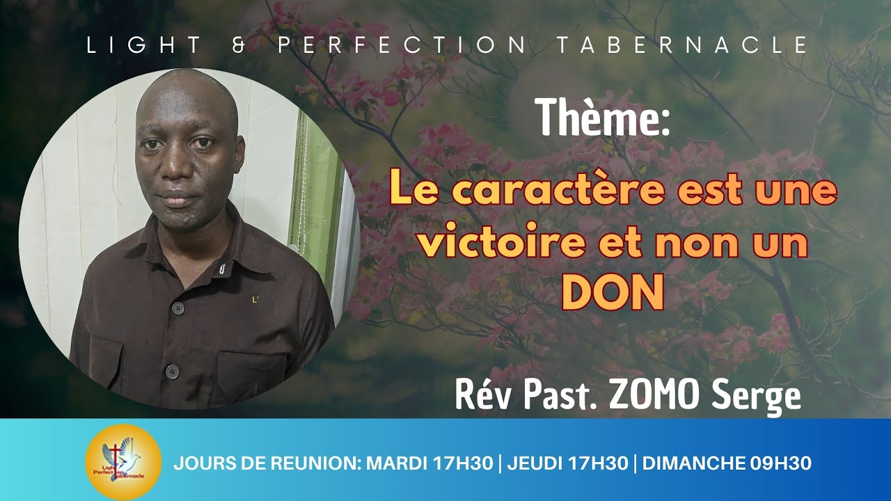 CULTE DU 06 OCTOBRE 2026