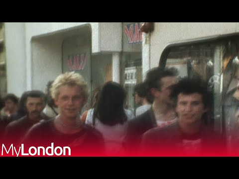Punks on the Kings Road in 1976
