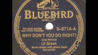 Why Don&#39;t You Do Right (original) - Lil Green 1941.wmv