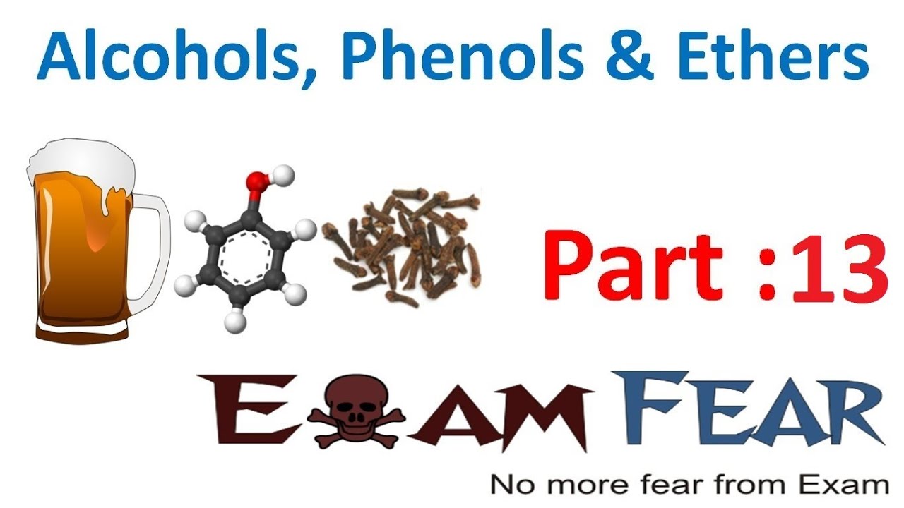 Chemistry Alcohol, Phenol & Ether part 13 (Alcohol Chemical Properties) CBSE   class 12 XII