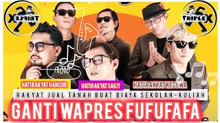 Download lagu Ganti Wapres Fufufafa Sekarang Juga⁉️ Triplex dukung lagu fufufafa jilid 2 Slank #indonesia #politic mp3