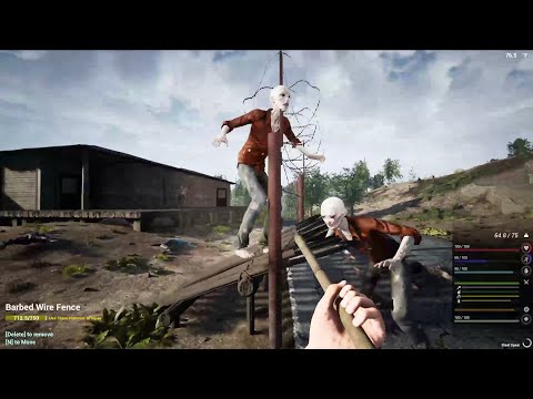 the infected spikes and barbwire combined is best defense