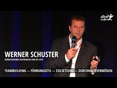 Werner Schuster: Einblick in seine Vorträge