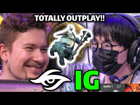SECRET vs IG Game 1 - TOTALLY OUTPLAY!! TI10 MAIN EVENT DOTA 2 HIGHLIGHTS