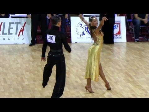 Roman Gerbey - Vera Bondareva, Prague Open 2011, WDSF Int. open latin, final - solo jive