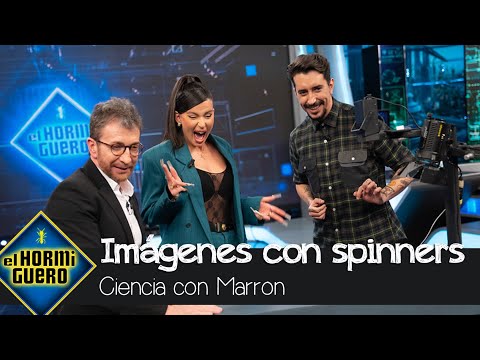 ¡Qué maravilla! Marron recrea imágenes en movimiento gracias a diferentes ‘spinners’ - El Hormiguero