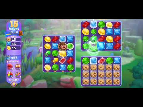Willy Wonka's World of Candy - Level 107 Complete - No Hacks / No Boosters (Android/IOS)