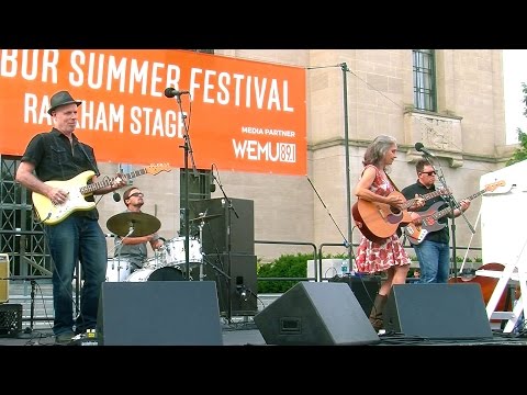 Whit Hill & The Postcards,  Ann Arbor Summer Festival “Platinum Girl
