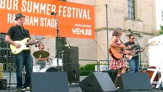 Whit Hill & The Postcards,  Ann Arbor Summer Festival “Platinum Girl