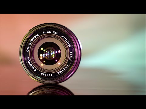 AMAZING vintage 24mm lens! Olympus OM H.Zuiko 24mm F2.8