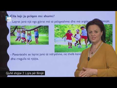 Gjuhë shqipe 3 - Lojra për fëmijë