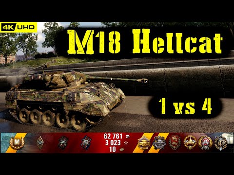 World of Tanks M18 Hellcat Replay - 10 Kills 4.6K DMG(Patch 1.4.1)