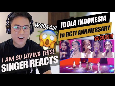Penampilan Terbaik Lyodra X Tiara X Ziva X Mahalini X Keisya | RCTI 33 ANNIVERSARY | SINGER REACTION