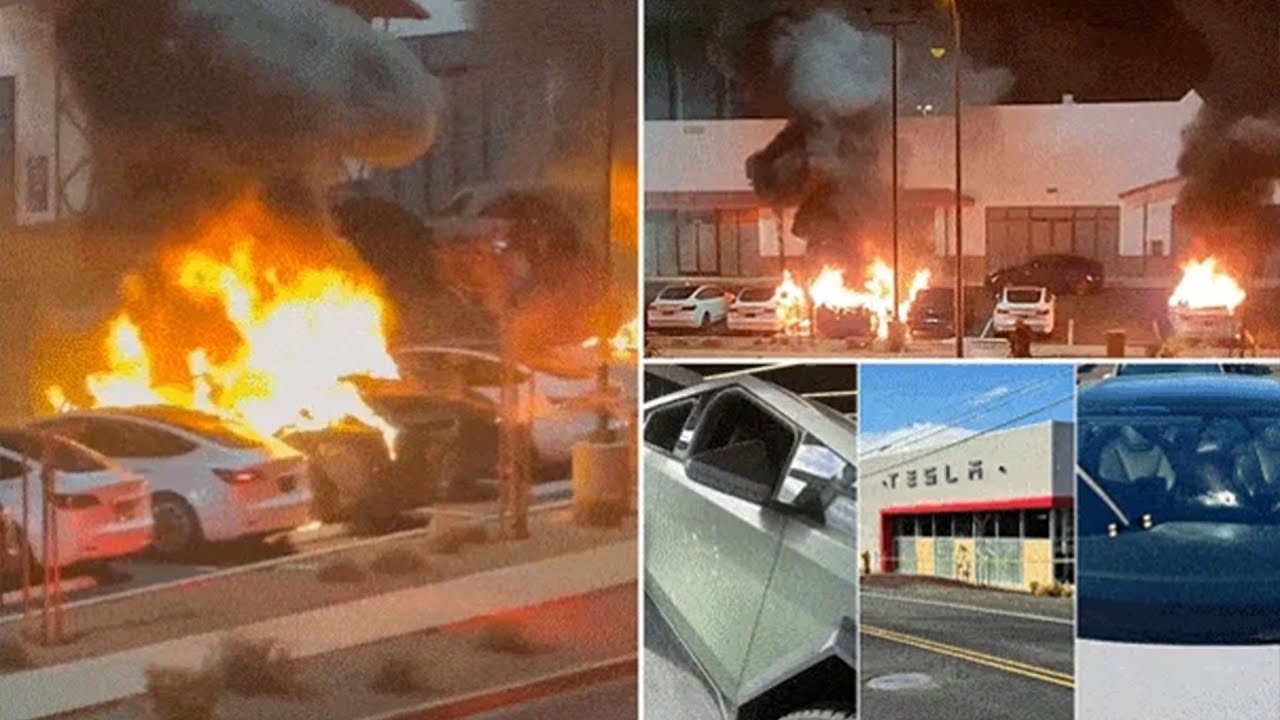 Tesla vehicles, dealerships targeted with arson, gunfire and vandalism in at least 9 states: FBI