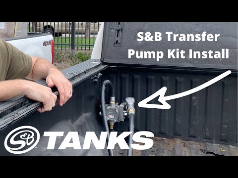 S&B Tanks: Transfer Pump Kit Install