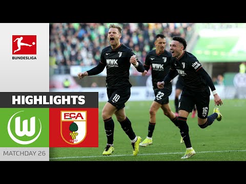 Resumen de Wolfsburg vs FC Augsburg Matchday 26