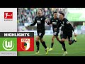 Four Wins In A Row | Wolfsburg - Augsburg 1-3 | Highlights | Matchday 26 - Bundesliga 2023/24