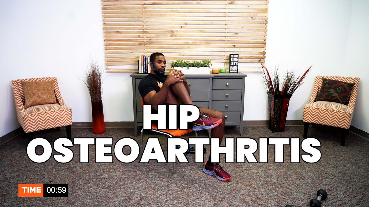 Exercises For Hip Osteoarthritis | mobility, flexibility, ALL SEATED!