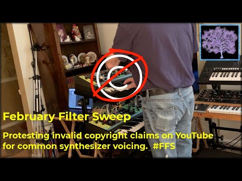 February Filter Sweep #FFS - Featuring sweeps with the Moog Matriarch, Grandmother, Voyager and One