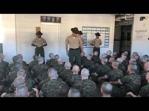 The Smoothest Senior Drill Instructor Speech you’ve ever heard!