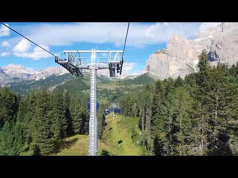 Discesa integrale estiva Cabinovia Leitner Piz Seteur   Val Gardena