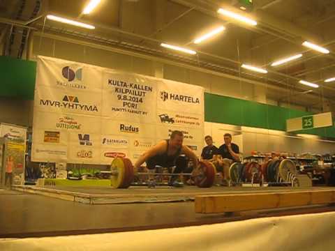 Miika Antti-Roiko Kalajoen Junkkarit, tempaus 155 kg