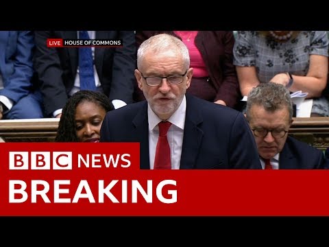 Labour leader Jeremy Corbyn: Don't give PM a blank cheque - BBC News