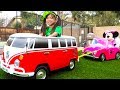 Emma Pretend Play W New VW Van Ride On Car Toy