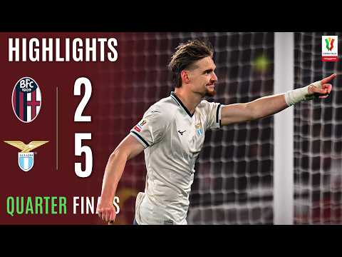 BOLOGNA-LAZIO 2-5 AP | HIGHLIGHTS | Taylor Wins It for Lazio | Coppa Italia Frecciarossa 2025/26