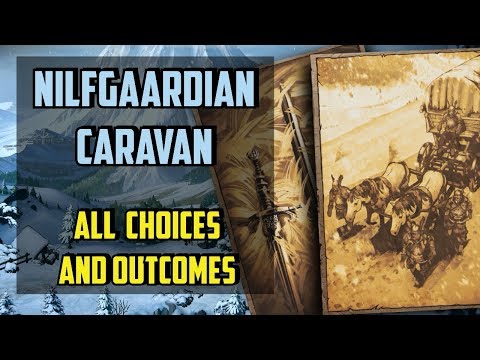 Nilfgaardian Caravan All choices - Thronebreaker the Witcher Tales - (Arms For The Empire)