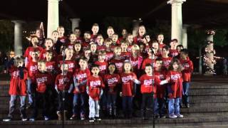 GM KidZone Choir performing "Happy Birthday, Jesus" at Newman Village