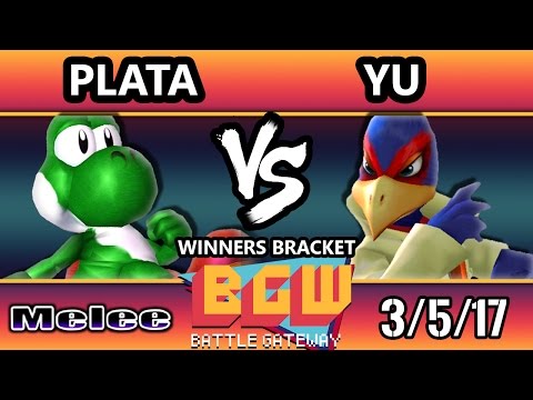 BGW15 SSBM - Plata (Yoshi) Vs. LG | Yu (Falco) Smash Melee Tournament