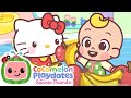 Apples And Bananas With Hello Kitty JJ Nursery Rhymes Kids Songs CoComelon Playdates