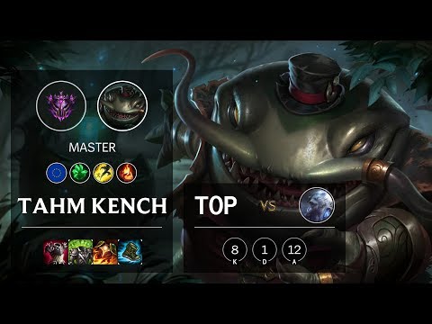 Tahm Kench Top vs Volibear - EUW Master Patch 10.12