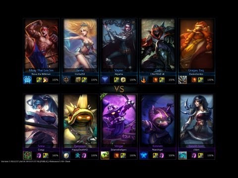 5 Vs 5 - LoL - Comeback & Fails